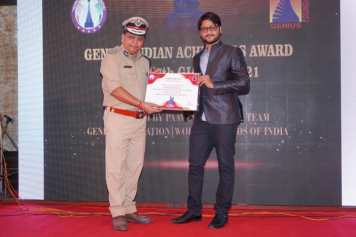  JAYESH MAHITKAR – GENIUS INNOVATOR OF THE YEAR