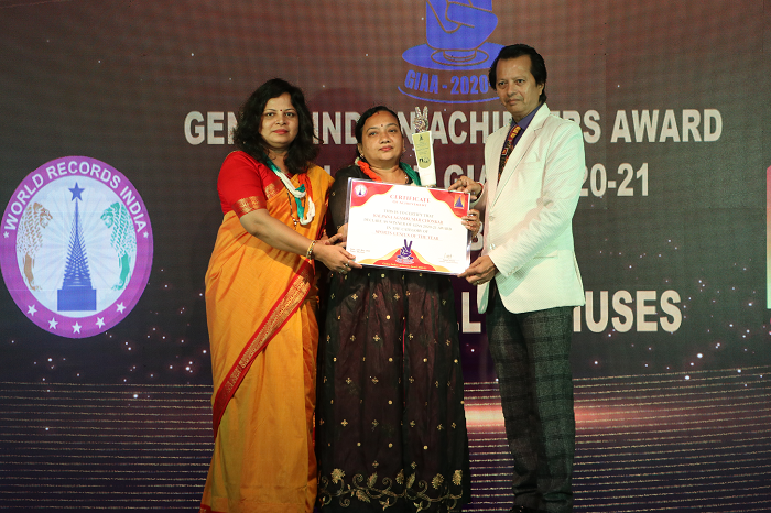  KALPANA AGAMKUMAR CHONKAR – SPORTS GENIUS OF THE YEAR